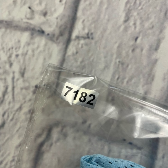 Eric Emanuel Carolina Lightning Bolt ⚡️ Baby Blue Mesh Shorts Men’s Sz L - Picture 7 of 7